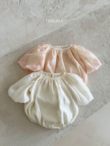 ［thelala］Swan chiffon suit