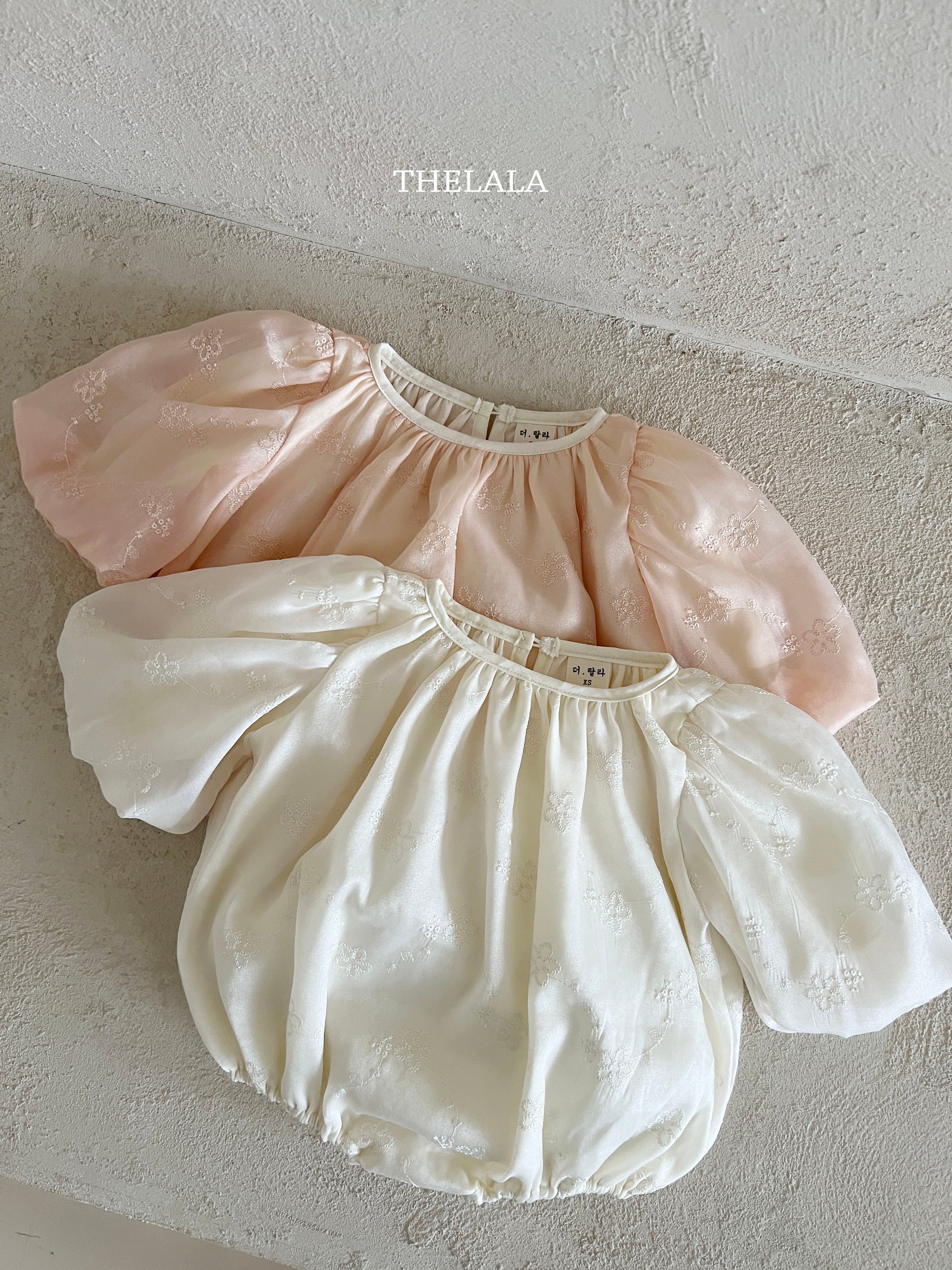 ［thelala］Swan chiffon suit