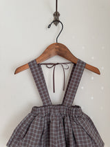 Odd check bloomer skirt
