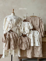 ［thelala］Embroidery one-piece (kids)