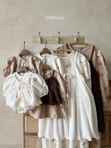 ［thelala］Embroidery one-piece (kids)