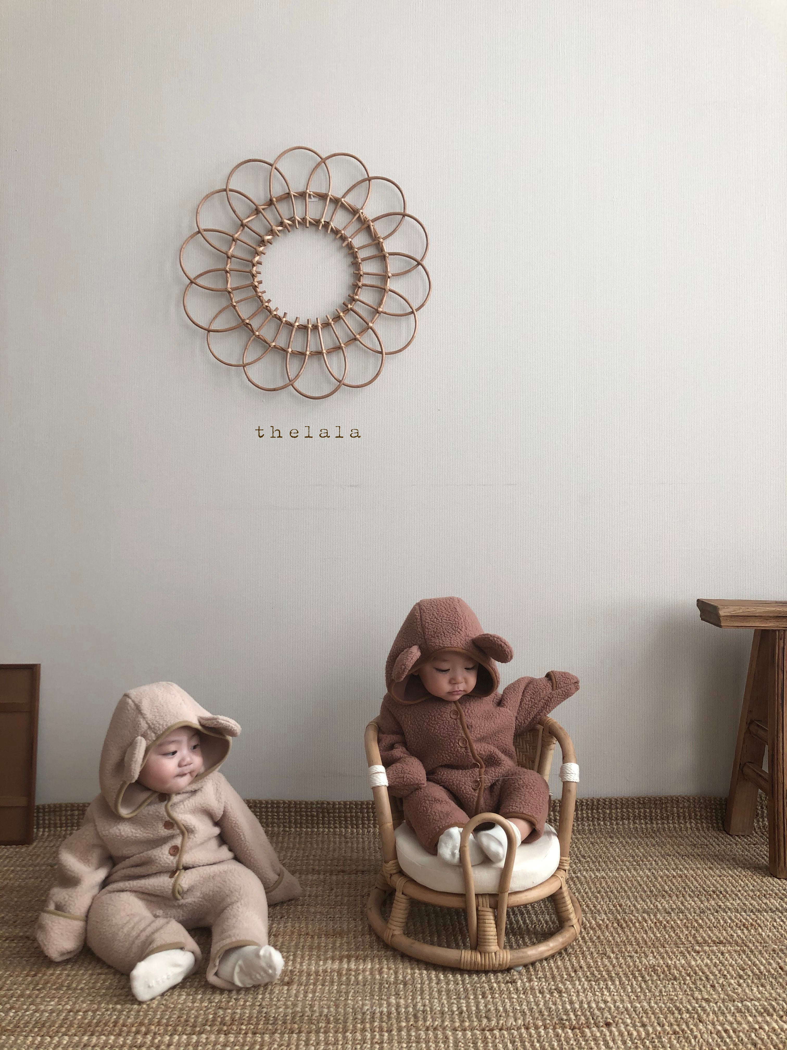 ［thelala］Fleece bear suit