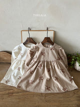 ［thelala］Embroidery one-piece (kids)