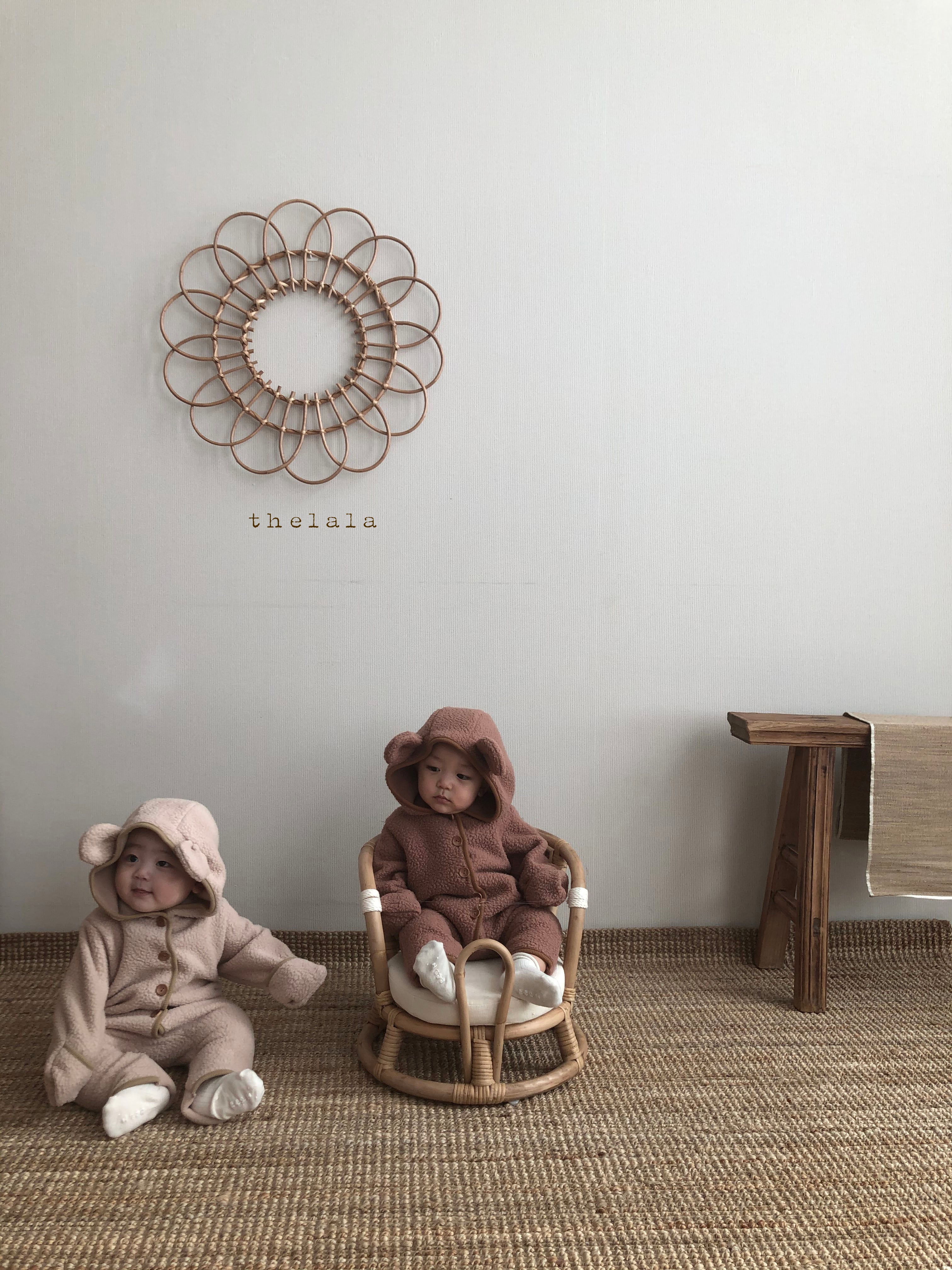 ［thelala］Fleece bear suit