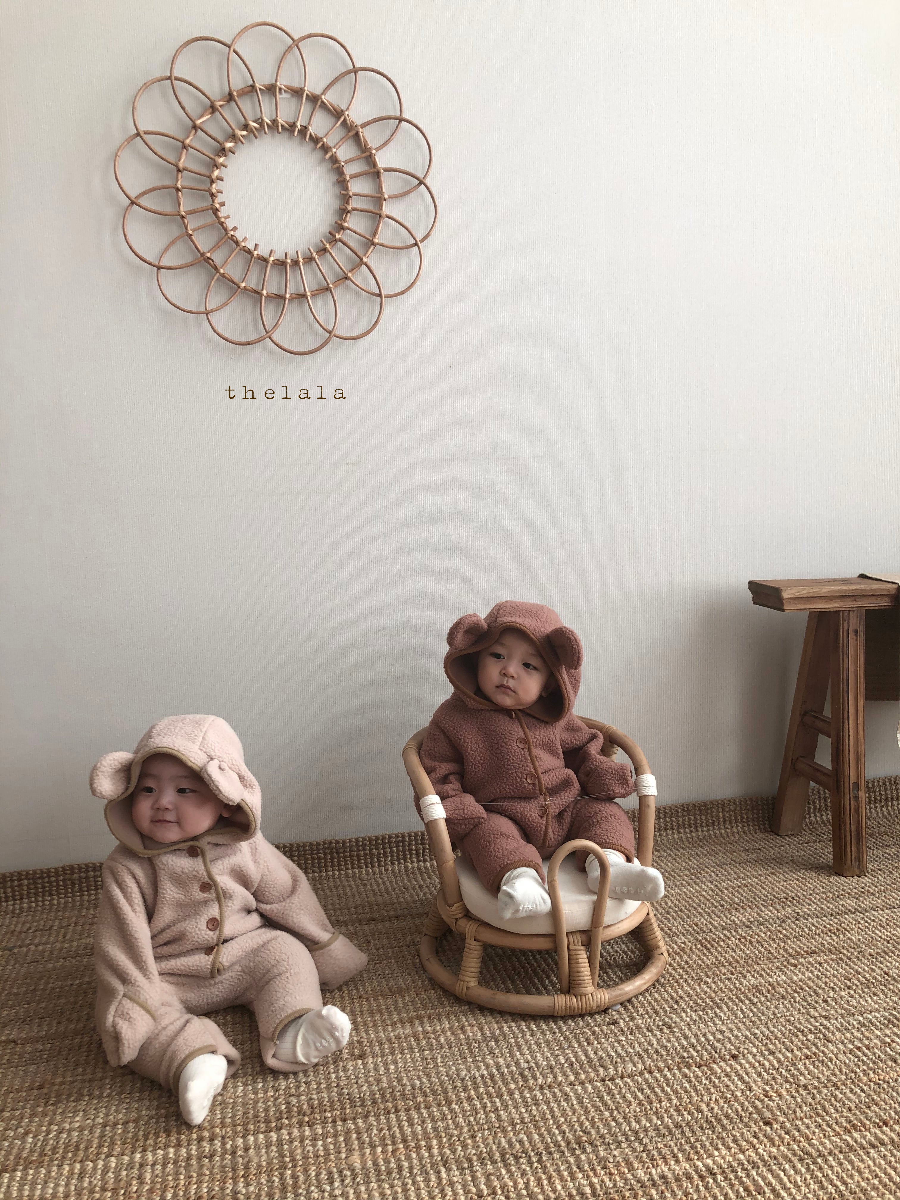 ［thelala］Fleece bear suit