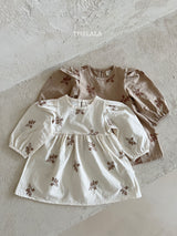 ［thelala］Embroidery one-piece (kids)