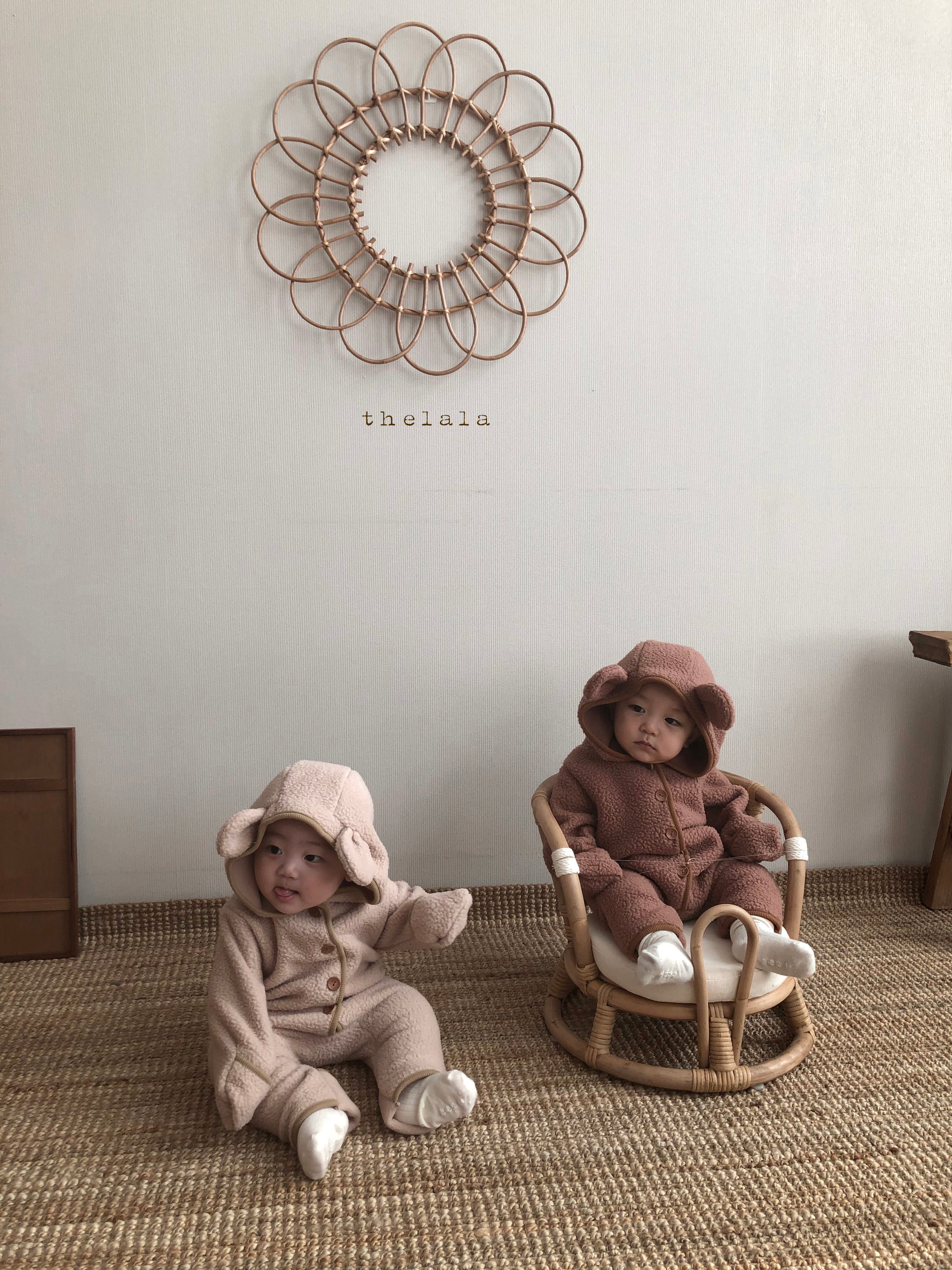 ［thelala］Fleece bear suit