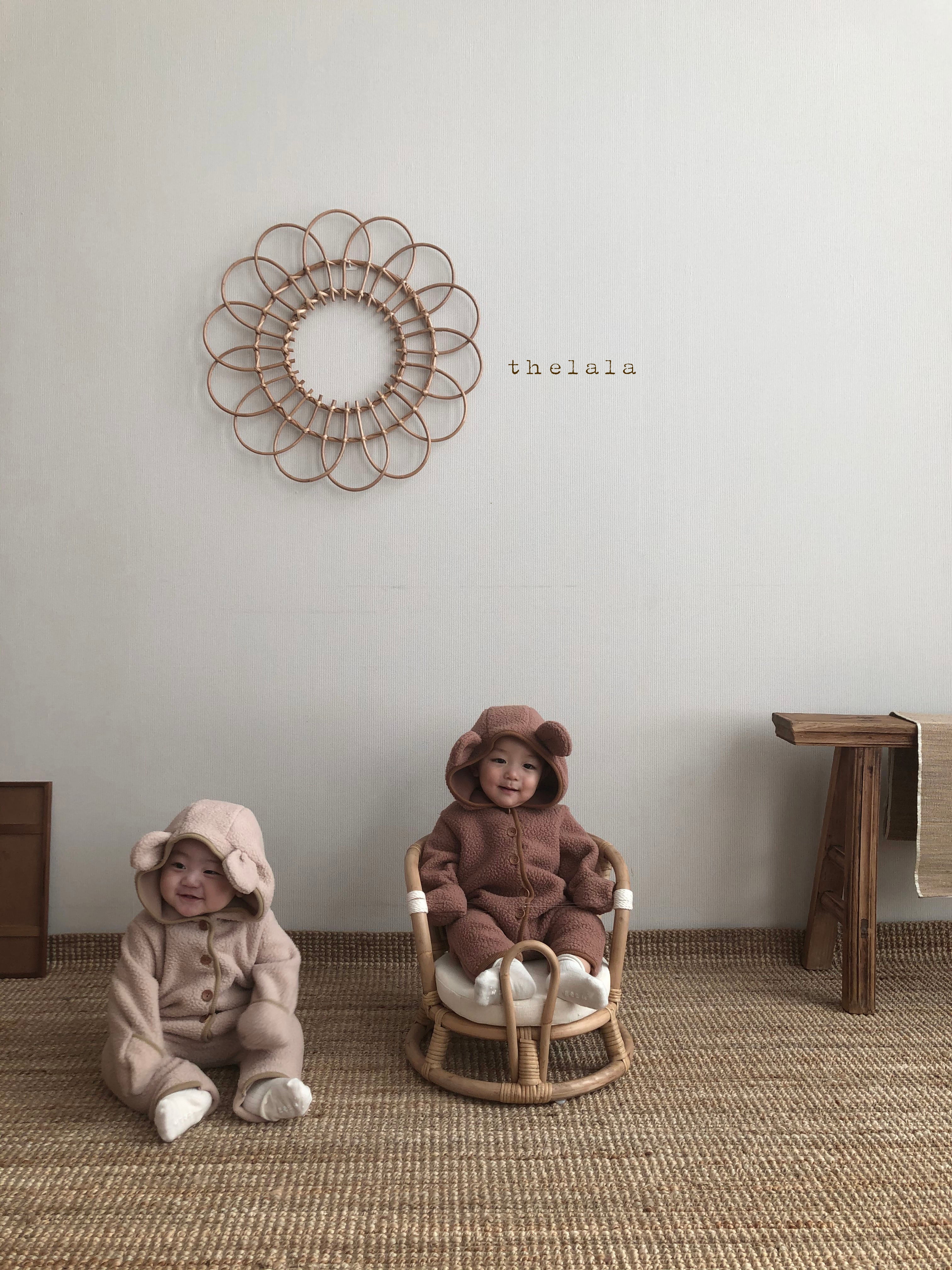 ［thelala］Fleece bear suit