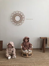 ［thelala］Fleece bear suit