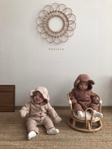 ［thelala］Fleece bear suit