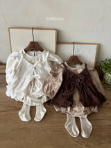 ［thelala］Fondant ribbon bustier (kids)