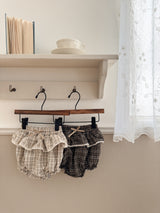 Petit check frill bloomer