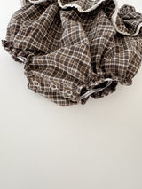 Petit check frill bloomer
