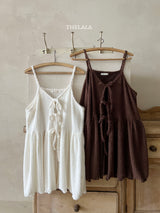 ［thelala］Fondant ribbon bustier (mom)