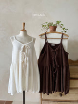 ［thelala］Fondant ribbon bustier (mom)