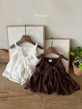 ［thelala］Fondant ribbon bustier (kids)