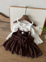 ［thelala］Fondant ribbon bustier (kids)