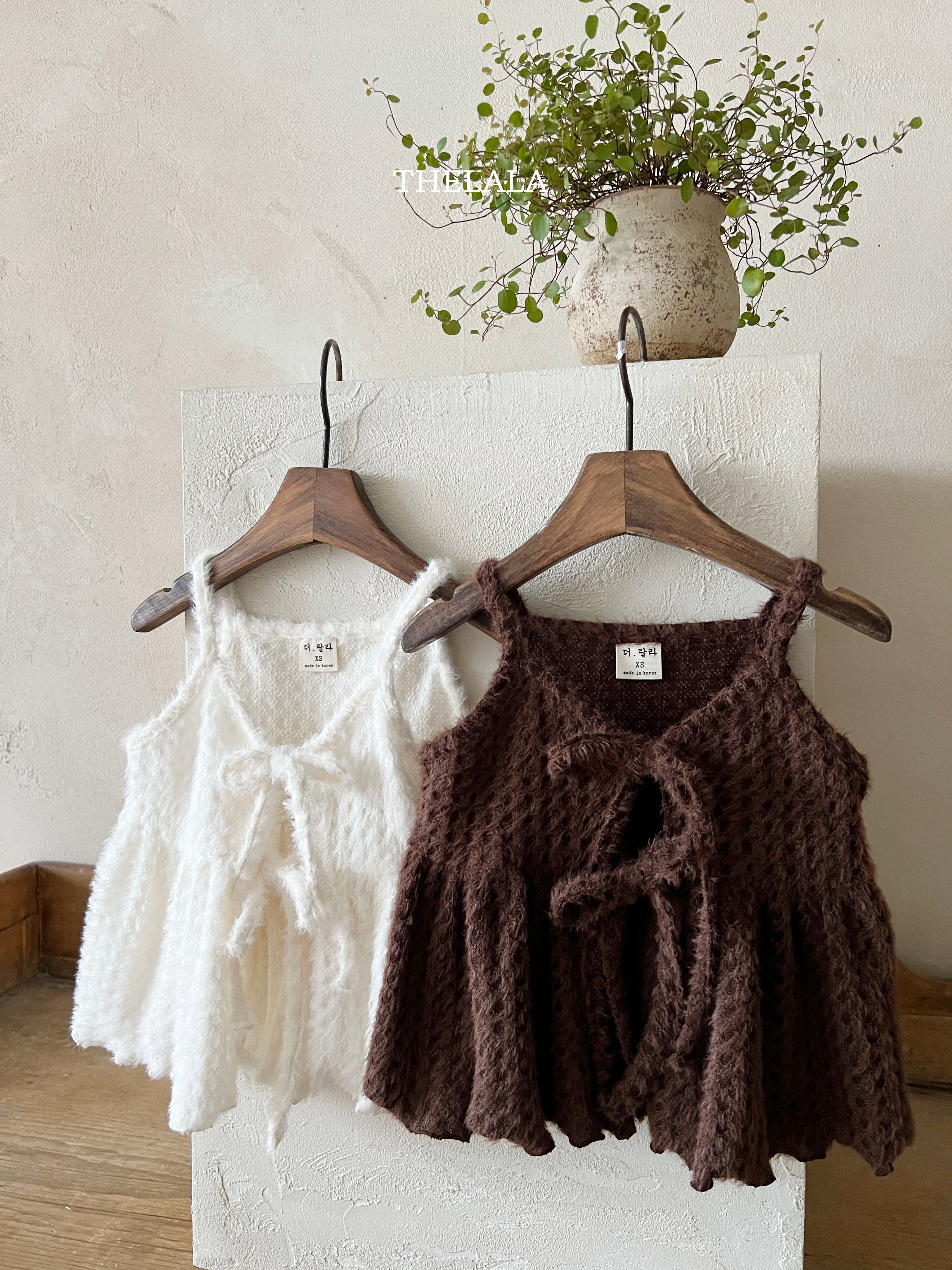 ［thelala］Fondant ribbon bustier (kids)