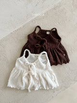 ［thelala］Fondant ribbon bustier (kids)