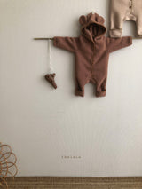 ［thelala］Fleece bear suit