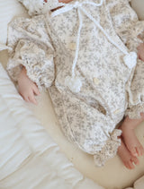 Flower glowly rompers