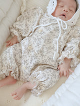 Flower glowly rompers