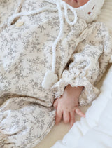 Flower glowly rompers
