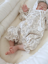 Flower glowly rompers