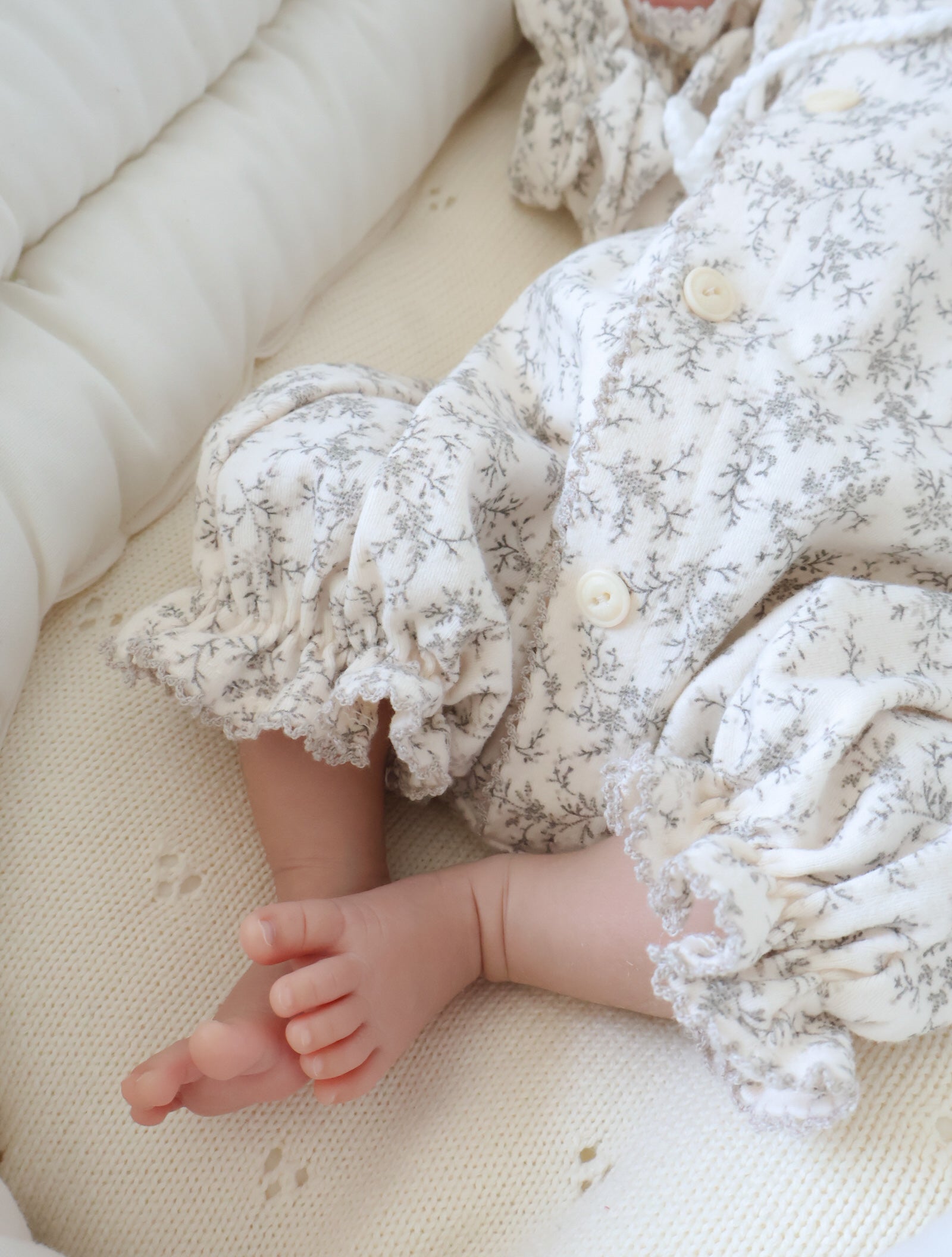 Flower glowly rompers