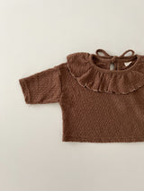 Emma ruffle bebe tops