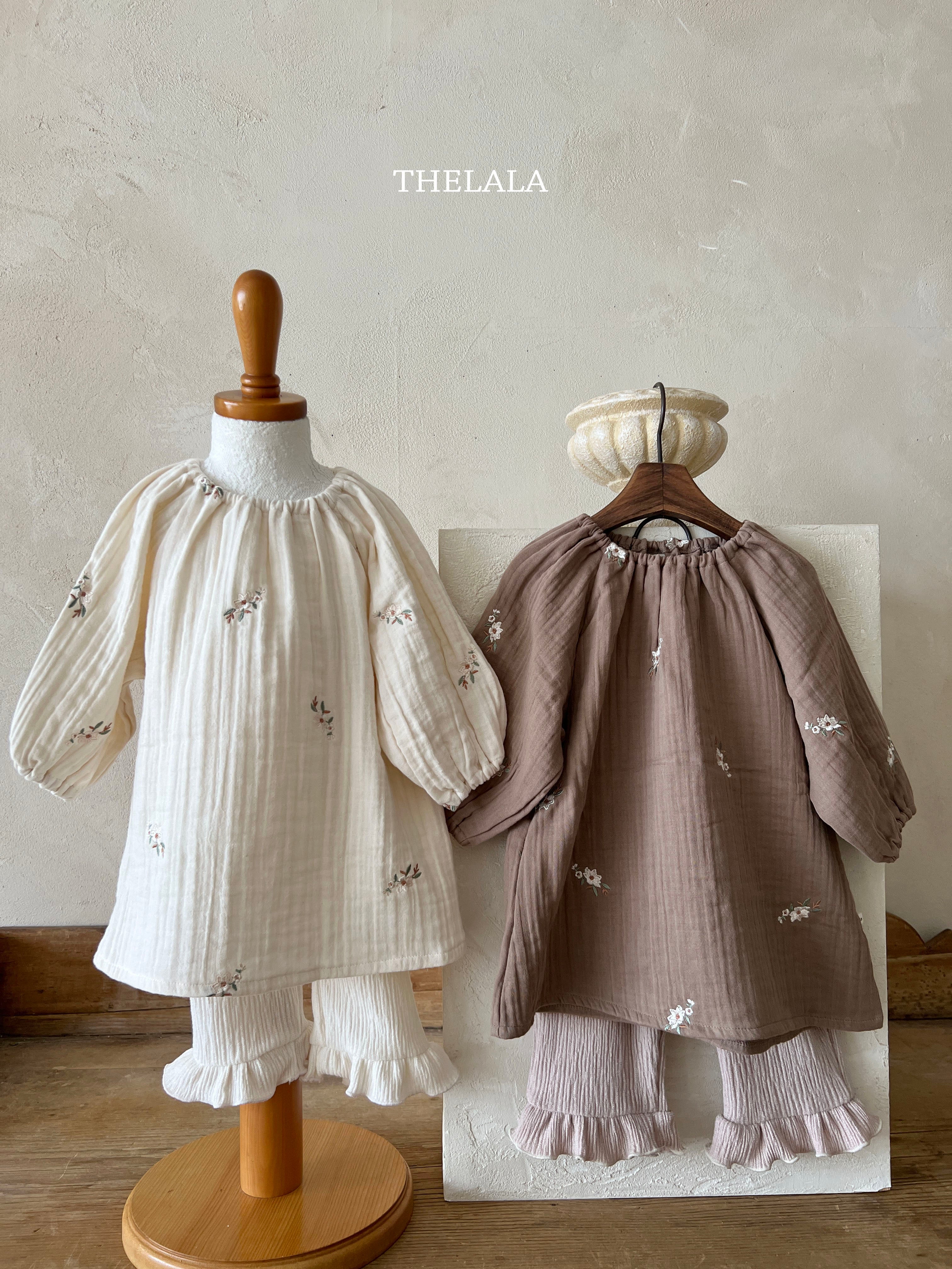 ［thelala］Rich frill pants