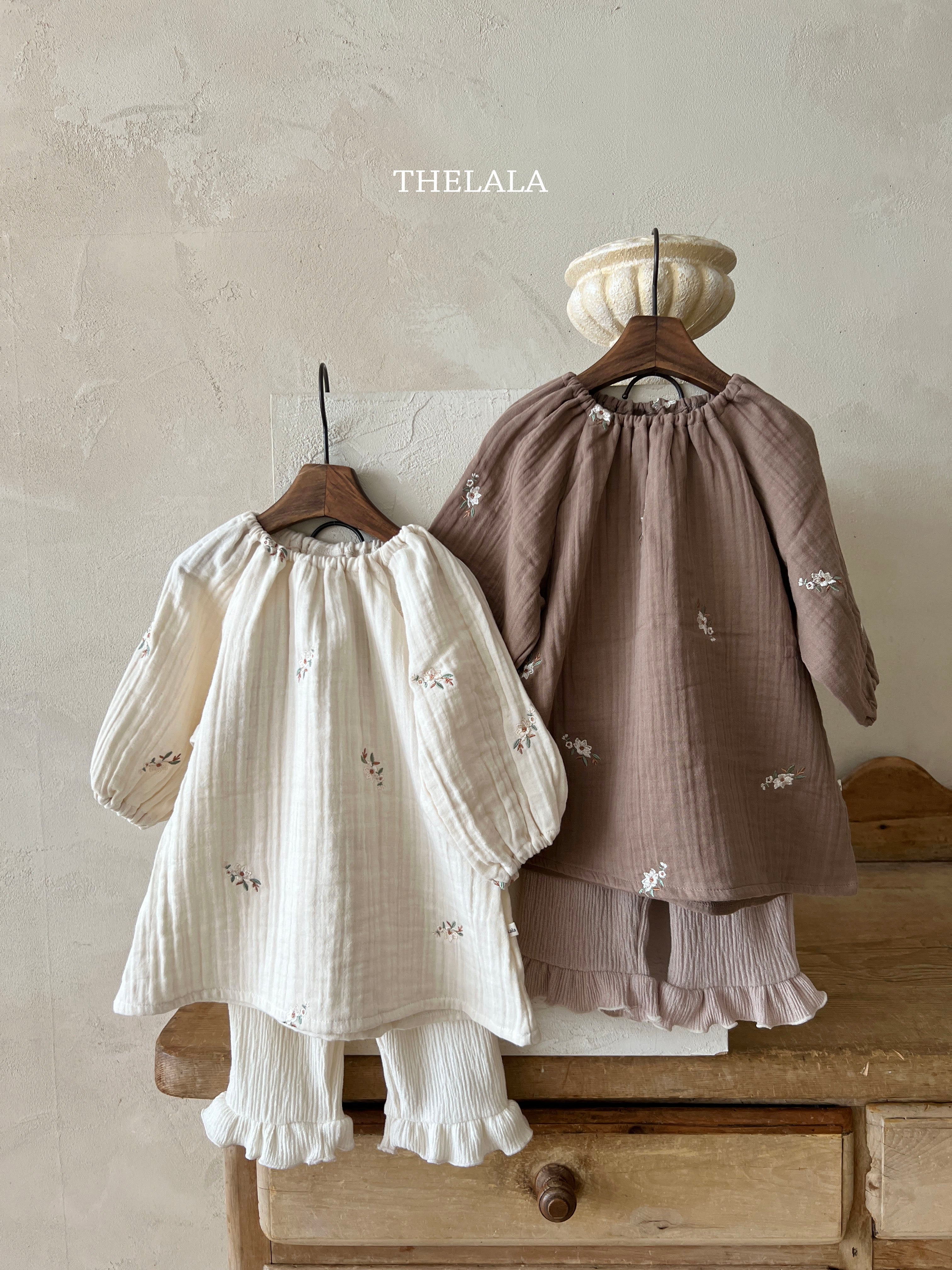 ［thelala］Rich frill pants