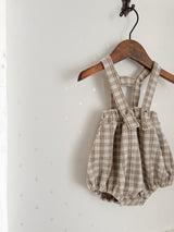 Crunch check suspender bloomer