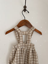 Crunch check suspender bloomer