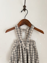 Crunch check suspender bloomer