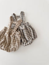 Crunch check suspender bloomer