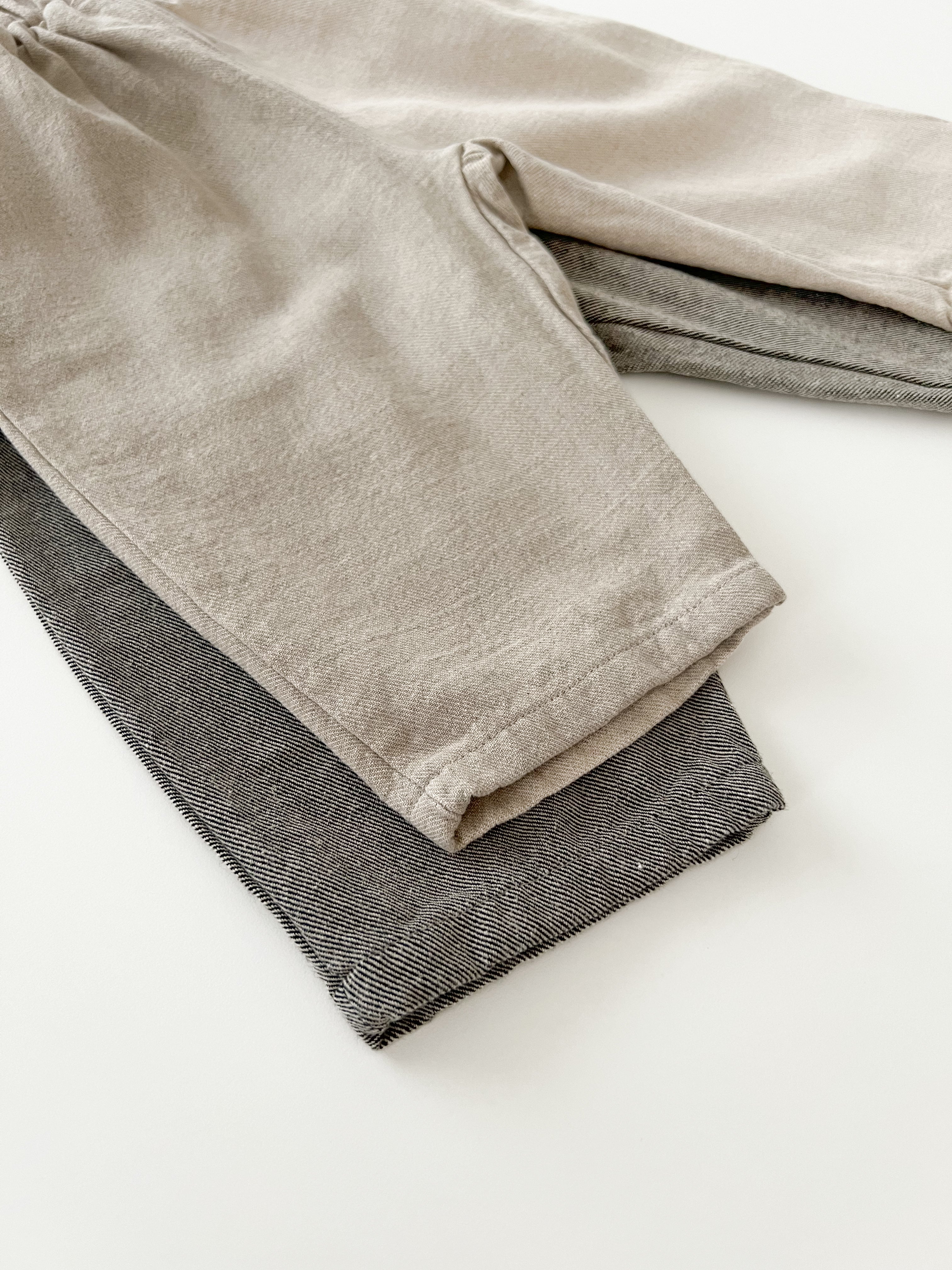 Twill cotton pants