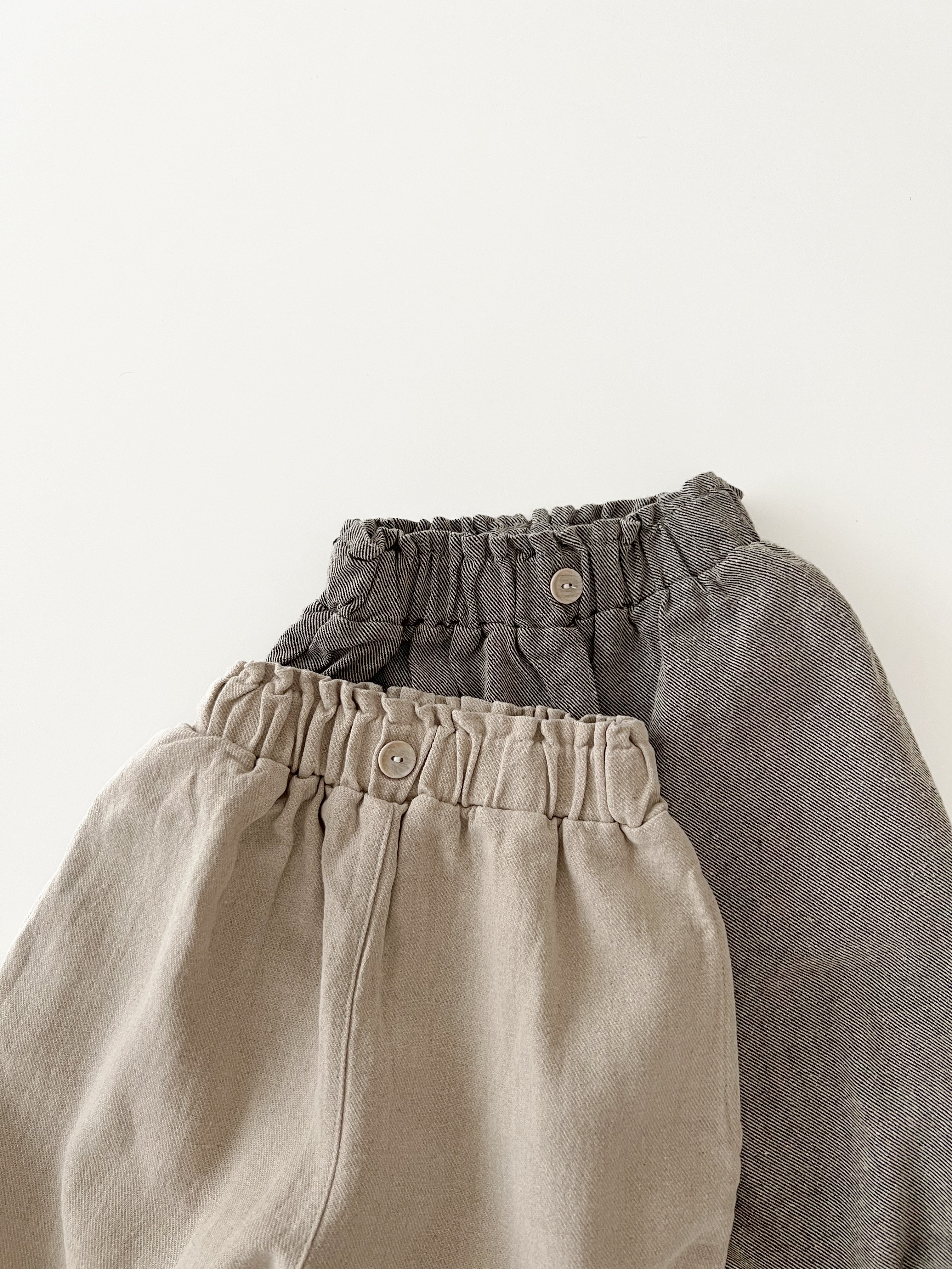 Twill cotton pants