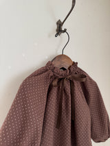 Monde embroidery blouse