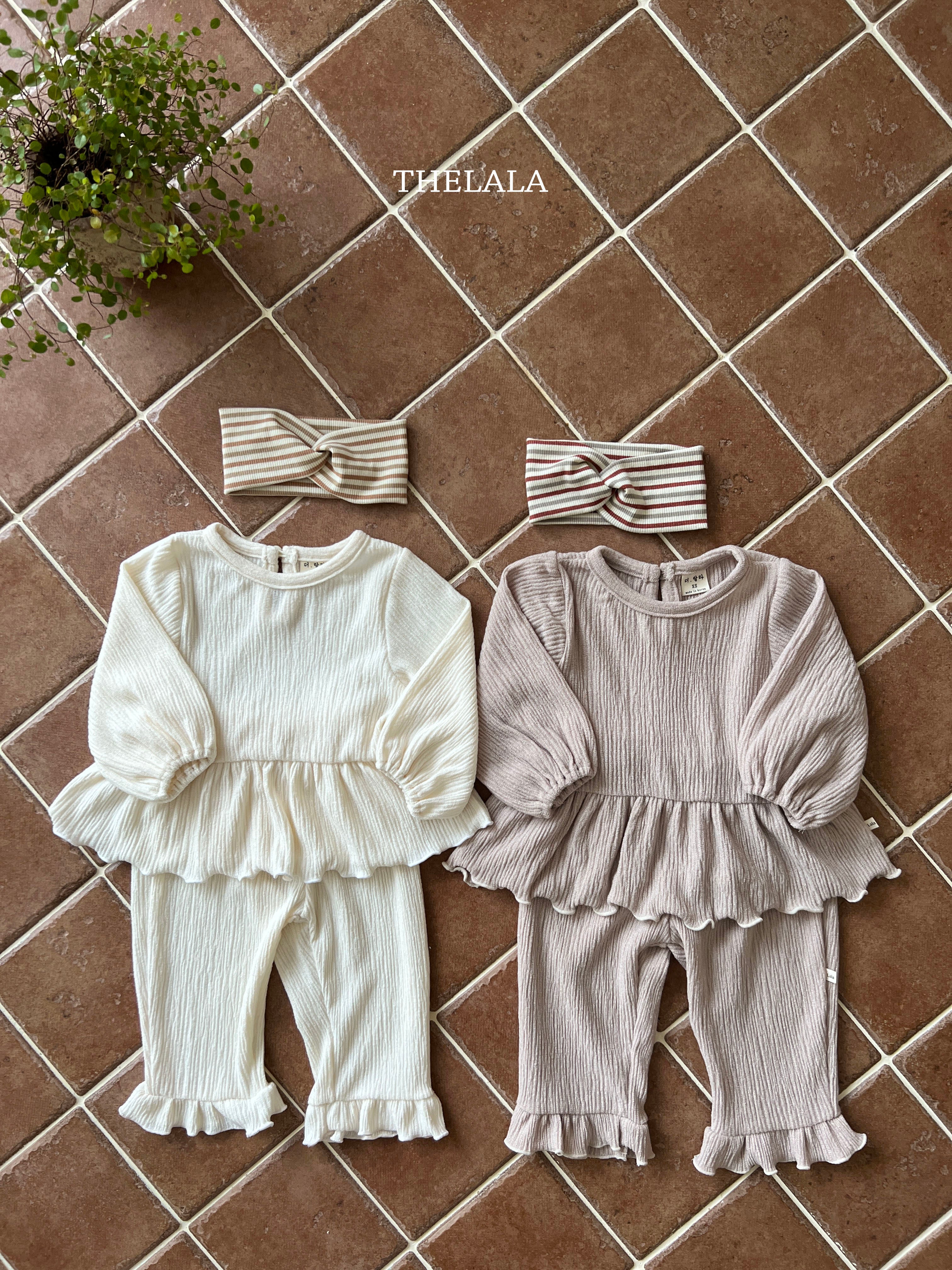 ［thelala］Rich frill blouse