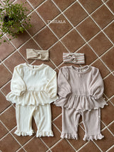 ［thelala］Rich frill blouse