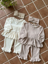 ［thelala］Rich frill blouse