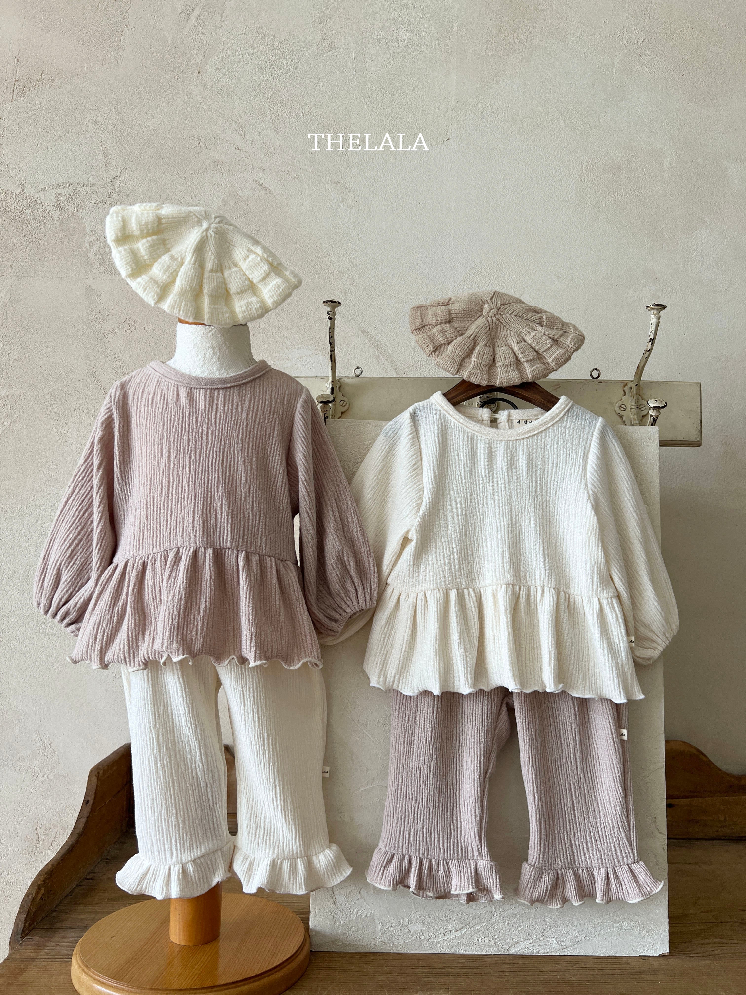 ［thelala］Rich frill blouse