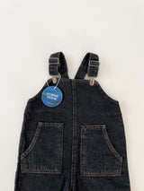 Clip denim overalls