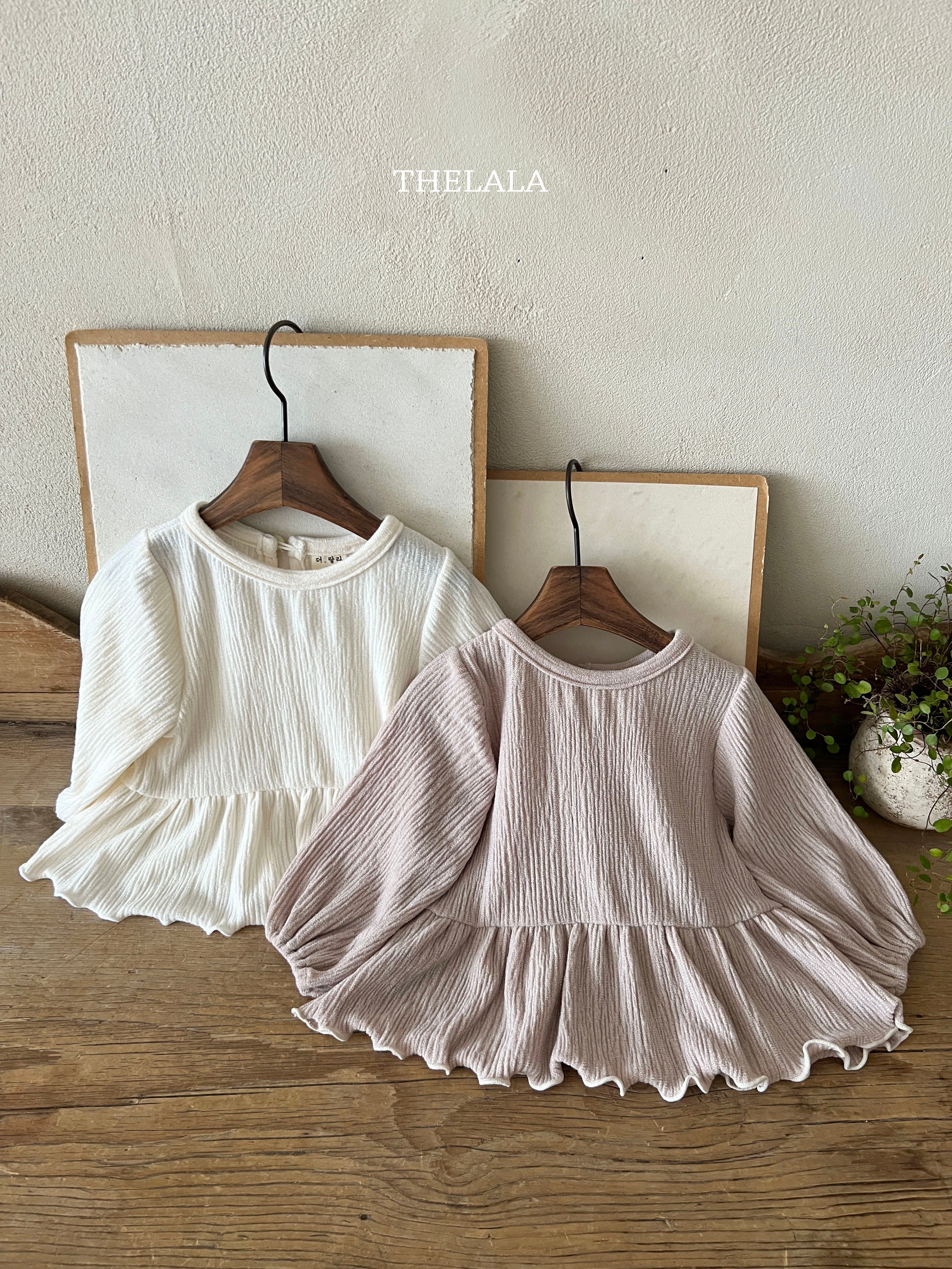 ［thelala］Rich frill blouse