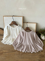 ［thelala］Rich frill blouse