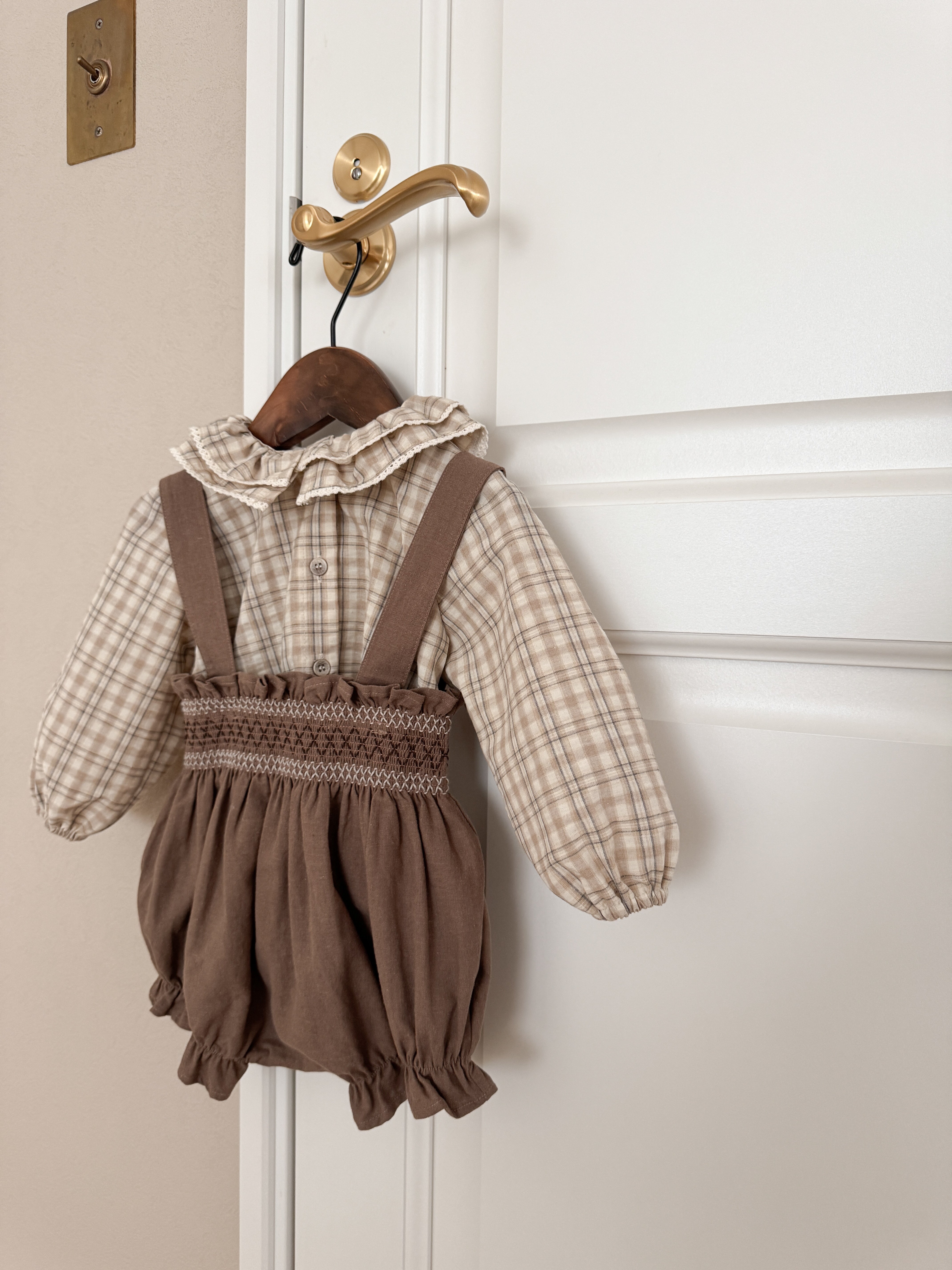 Manou smock rompers