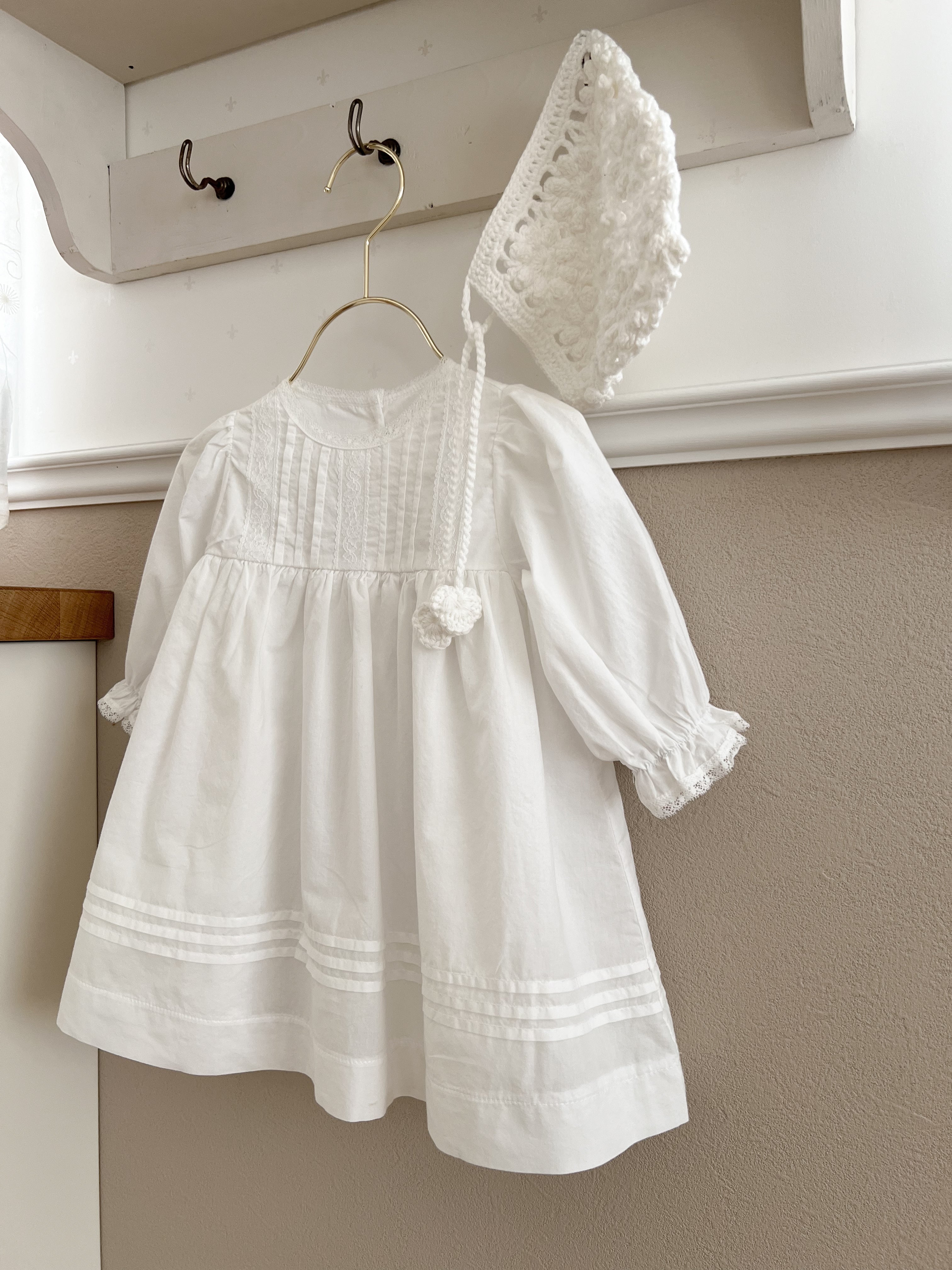 Petit pintuck bebe dress