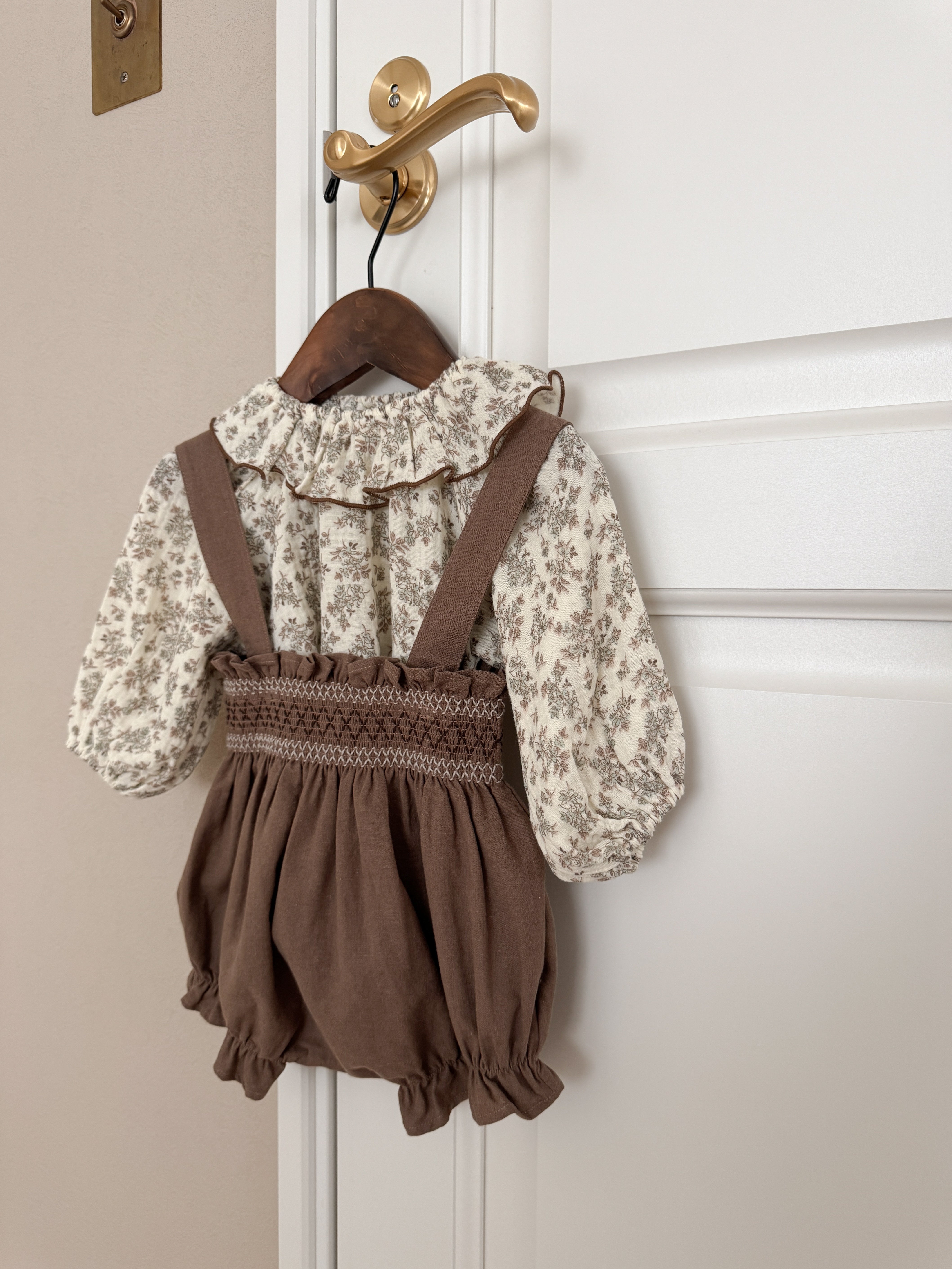 Manou smock rompers