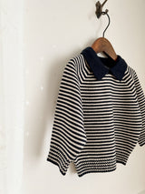 Collar colourway knit